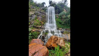 VÍDEOS: Chuvas embelezam ponto turístico e barragem volta a sangrar após 12 anos em Água Nova