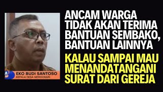 🔴 KEMBALI VIRAL‼️ KADES MERGOSARI HALANGI PENGURUSAN IMB GPdI TARIK SAMPAI MENGANCAM WQRGA SEKITAR