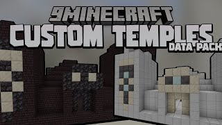 Minecraft, But There Are Custom TEMPLES ! 1.19.3  ASMR Survival No Commentary no edit