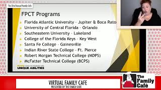 Inclusive Postsecondary Education   #VirtualFamilyCafe Session 37