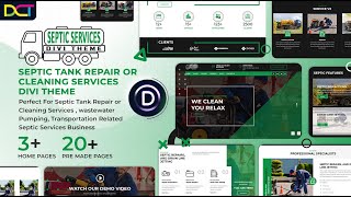 Divi Septic Services Theme  (Installation Guide)