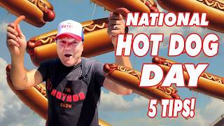 5 tips on how to cook great hot dogs for national Hot Dog Day