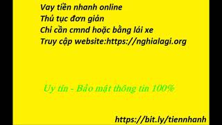 Vay tín chấp không cần chứng minh thu nhập - Nghialagi.org