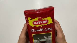 Çaykur Tiryaki Çayı 1000 Gr Siyah Dökme Çay