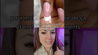 Tu les vois? #shorts #nails #ongles #french #manucure #capsule #hacks #astuce #yournails