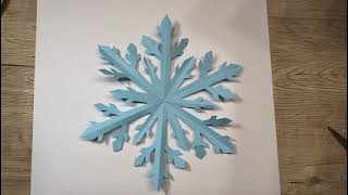 Paper Snowflakes. Christmas Ornaments