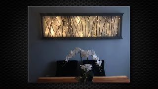 30 DIY projects in 30 Days - #27 – LED Stick Wall Art