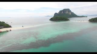 Krabi 4 Island Tour filmed whit a drone