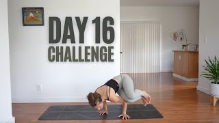 30 Day Strength & Flexibility Yoga Challenge l Day 16