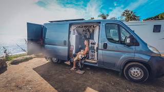 Full Van Tour | Living the Dream of Freedom in My Self Built Van 🚐💨 | EP12