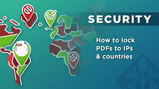 How to lock a PDF document or ebook to machines or devices, IP & country locations