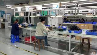 How China Outdoor Lights Factory Assemble Products?