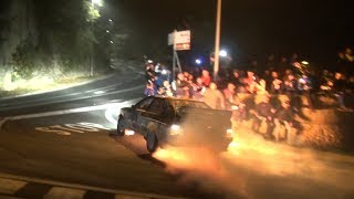 15° Rallylegend 2017 - Night Action: Flames & Show! [HD]