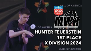 Hunter Feuerstein — X Final — 1st Place — Midwest Regionals 2024 Yo Yo Contest