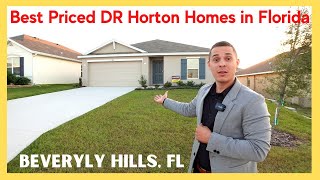 Inside The Lowest Priced DR. Horton Homes In Florida | Beverly Hills, Fl | Renzo Montaiuti | Florida