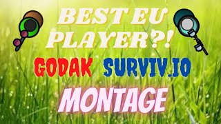 BEST EU PLAYER EVER?! (g0dak surviv.io montage)