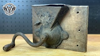 1850's Chuck Wagon Coffee Grinder Restoration