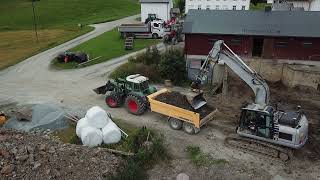 Fjøstilbygg Havdal Øvre | Valtra | Fendt | Claas | Komatsu | Hitachi