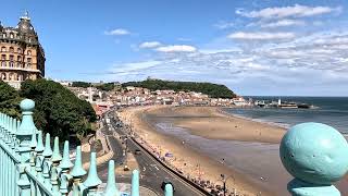 Scarborough Bay On A Sunny Summer Day - A View From The Bridge