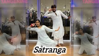 Satranga 💕🩵 | Pravin sir x TK | Animal | Semi classical dance video #dance #satranga #ranbirkapoor