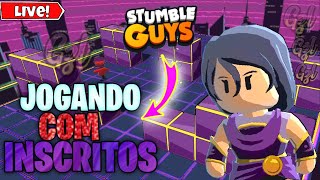 LIVE DE STUMBLE GUYS AO VIVO AGORA ‹ GabrielzLima ›