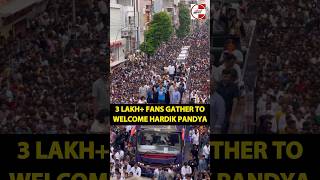 Hardik Pandya received Grand Welcome in Vadodara. #shorts #youtubeshorts #hardikpandya #shortsvideo