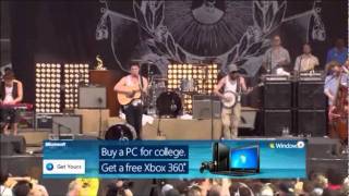 Mumford & Sons - 07 - Hopeless Wanderer @ Bonnaroo 2011.wmv