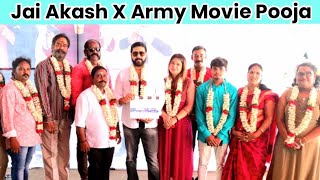 🎬X Army Movie | Pooja |Jai Akash 📽️