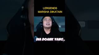 MARSHA EMOSI DIKATAIN MASIH LEGEND SENDIRI??? LERGENS!!! #shorts