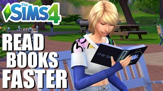 How To Read Books FASTER - The Sims 4