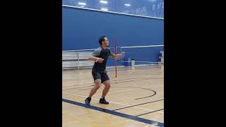 Don't underestimate the footwork #badminton