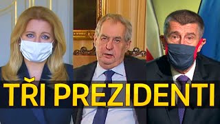 ČAPUTOVÁ, ZEMAN, BABIŠ: Tři prezidentské projevy & budoucnost politiky v ČR [reakce na projev]