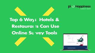 Top 6 Ways Hotels & Restaurants Can Use Online Survey Tools