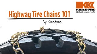 Highway Tire Chains 101