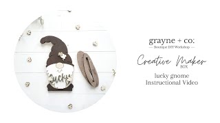 Creative Maker Box Lucky Gnome Instructional Video (Feb 2022)