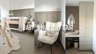 BABY’S NURSERY TOUR - Gender neutral, calm and cosy full nursery tour