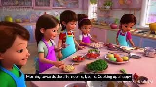 🍓 Little Chef Rhymes | Fun Cooking Songs for Kids | Sing & Cook Along 🎶- Baby Nursery Rhymes