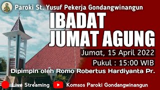 Ibadat Jumat Agung 2022 | Gereja Santo Yusuf Pekerja Gondangwinangun