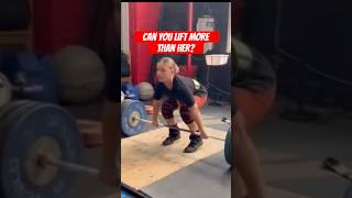 Can you #deadlift more than her? #powerlifting #girlpower