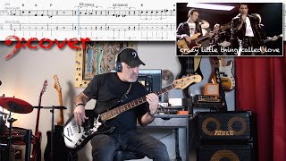 Queen - Crazy Little Thing Called Love - Bass Cover with Tabs in 4K