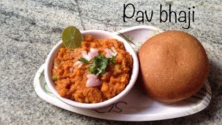 Pav bhaji / easy pav bhaji recipe