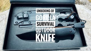 Unboxing of the Gorilla Survival Outdoor Knife