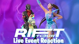 Fortnite RIFT TOUR Live Event Reaction!!