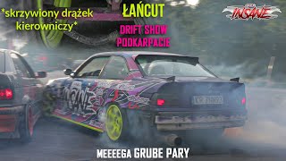 DRIFT SHOW PODKARPACIE - meeega grube pary! * skrzywiony drążek kierowniczy *