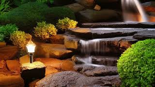 Healing Water Sound & Candle for Sleep, Study