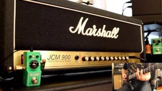 Marshall JCM 900 | Ibanez Tube Screamer mini (Mix Demo)