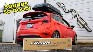 Ford Fiesta ST GReddy Catback Exhaust, Install and Sounds!