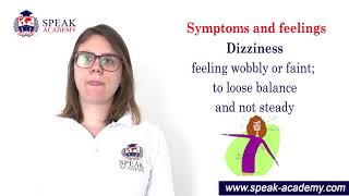 English 2 - Lesson 13.2 - Symptoms and feelings