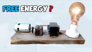 how to make 775 dc motor free energy generator