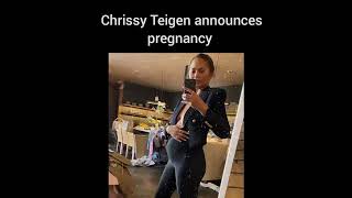 Chrissy Teigen and John Legend are expecting. Congratulations